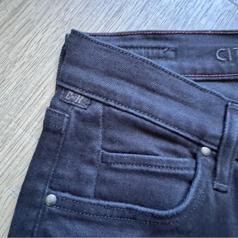 Citizens of Humanity Carlton Ankle Straight Black Jeans Sz 26 - Picture 10 of 13